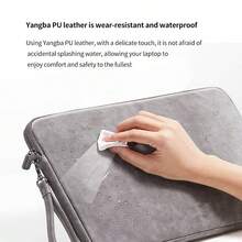 Husă laptop 13-13,3 inch compatibilă cu Macbook Air 13/Pro 13 inch - husă de protecție Macbook, husă de transport pentru tabletă pentru laptop, Chromebook, husă pentru computer Asus - Caisă - Vizualizare 5