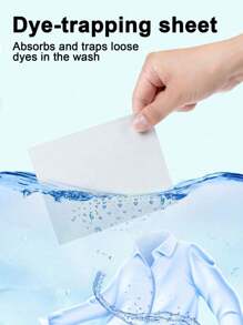 20/50/100pcs Laundry Color Trap Sheets, Anti-Color Bleed For Home Laundry, Color Absorbing Paper