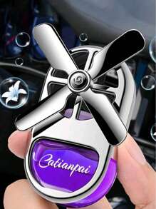 1 pieza Difusor de aromaterapia para decoración del hogar, ambientador de coche, ventilador de aire acondicionado, accesorios interiores de coche, ambientador de fragancia suave y duradera, suministros para San Valentín y bodas