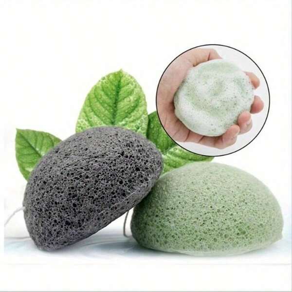 1pc Facial Sponge For Deep, Gentle, Cleansing And Exfoliation