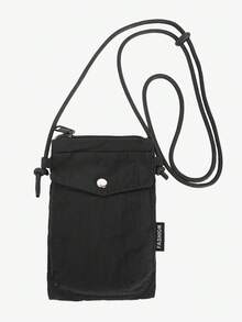 Fashionable Korean/Japanese Ins Style Fresh Minimalist Crossbody Bag, Cute Student Small Square Shoulder Bag, Mini Messenger Bag, Phone Pouch, Canvas Handbag, Holiday Phone Bag - Multicolor - View 19