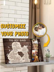 Custom Dad Canvas Print From Daughter, Personalized Father's Day Gift With Photo, Heartfelt Father Daughter Keepsake, Unique Birthday Gift For Dad,Multi-Functional,Durable,Ornamental,Reusable,Exquisite,Stylish,High-Quality,Colorful,Modern,Custom,Personalized,Unique,Ideal Gifts For Him,Ideal Gifts For Her,Boyfriend,Dad,Girlfriend,Mom,Family,Friends,Tea Room,Home,Garden,Office,For Anniversaries,For Valentine's Day,For Mother's Day,For Birthdays,For Father's Day,For Graduation,For Weddings,For Housewarming
