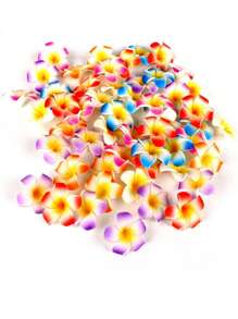 20pcs/10pcs/Artificial Hibiscus Cake Topper, Floating Flowers In The Pool, Hawaiian Flower Centerpiece, Wedding Birthday Anniversary Cake DIY Home Wedding Anniversary Graduation Party Decoration Reusable