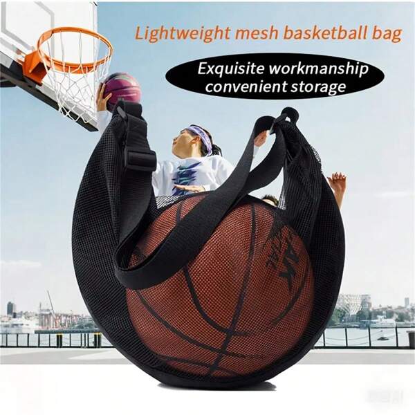 1 Stück stilvoller Organizer für Basketball, Fußball und Volleyball und mehr - integrierte Handytasche, aus hochwertigem Oxfordstoff, maschinenwaschbar, Grau/Blau, universell einsetzbar für Sport und Alltagsgebrauch