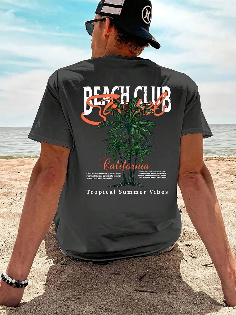 GRDR 男士时尚印花宽松短袖T恤 | 时尚设计 | 夏季必备 | 轻松搭配 | 展现你的风格