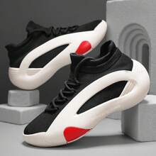 Casual Sports Shoes Basketball Shoes Men's Breathable Running Sneakers Mesh Fitness Men's Shoes Outdoor Lightweight Comfortable Sneakers