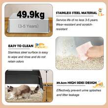 Pet Toilet - Black - View 4