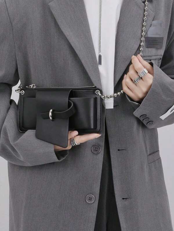 Unique Niche Design Chain Delicate Phone Bag High-Quality Underarm Bag Versatile Shoulder Crossbody Small Bag For Women Money Wallet Purse Wallet