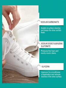 Sneaker Cleaner - Deep Cleaning Dust & Stain Remover, No Wash Whitening For Yellowed Shoe Edges - Multicolor - View 7