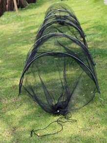 Tunnel da giardino pieghevole - Coperture per verdure e frutta con protezione UV, barriera contro insetti e uccelli, 2 opzioni di dimensioni, adatto per fattorie e serre, protezione per verdure | Copertura da giardino da esterno | Rete resistente