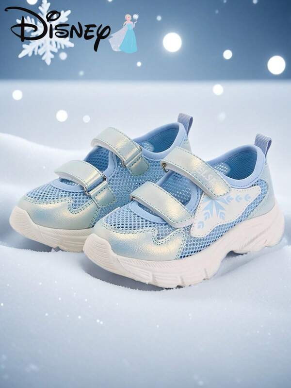 Disney Disney Princess Elsa Women's Shoes, Mesh Shoes, Summer Breathable Shoes, Women's Shoes, Lightweight And Non Slip Sneakers
