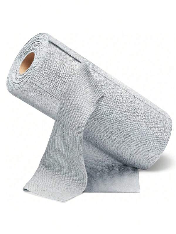 20pcs Reusable Ultra-Fine Fiber Cleaning Cloth Rolls - 7.9x7.9 Inch (20x20cm) Perforated Cloths | Super Absorbent, Scratch-Resistant, Machine Washable | Multi-Purpose Cleaning Towels For Home, Kitchen, Restaurant, Auto Detailing