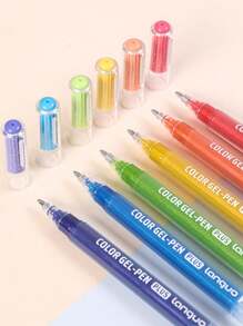 Languo 88 Colors Burst Flash Color Neutral Pen Set Jumbo Capacity Metallic Glitter Gel Pens, Flash Special Effects Highly Attractive Drawing Handbook Pen Highlighter 1mm, Elementary School Students Art Drawing Special Diy Drawing Book Can Be Stacked Color Impermeable Paper High Capacity Highlighter Highlighter Gel-Pen Hand Drawing Pen Can Be Used For Student Marking, School Supplies, Back To School