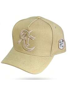 Original Anth Co Curved Brim Hollow Out Lettering Snapback Cap - 裸體 - 查看 3