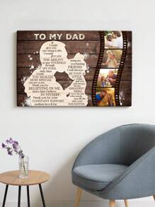 Custom Dad Canvas Print From Daughter, Personalized Father's Day Gift With Photo, Heartfelt Father Daughter Keepsake, Unique Birthday Gift For Dad,Multi-Functional,Durable,Ornamental,Reusable,Exquisite,Stylish,High-Quality,Colorful,Modern,Custom,Personalized,Unique,Ideal Gifts For Him,Ideal Gifts For Her,Boyfriend,Dad,Girlfriend,Mom,Family,Friends,Tea Room,Home,Garden,Office,For Anniversaries,For Valentine's Day,For Mother's Day,For Birthdays,For Father's Day,For Graduation,For Weddings,For Housewarming