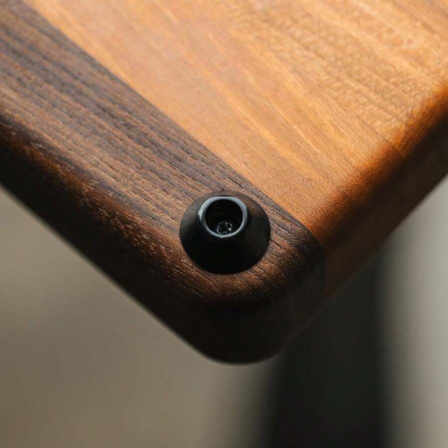 - Cutting Board Feet, Rubber Bumper Protectors With Stainless Screws (Black, 1/2") 8-Pack - 黑色 - 查看 1