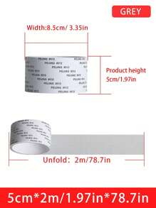 Self-Adhesive Mesh Window Repair Tape, Waterproof Tear-Resistant Insect Screen Patch, Strong Adhesive For Fabric And Screens, Waterproof Self-Adhesive Screen Repair Tape For Damaged Screens, Black, For Repairing Holes Or Cracks In Screens And Doors, Self-Adhesive, For Fixing Mosquito Nets And Repairing Screens