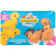 Russ Snackeez - Llavero de 3.5 pulgadas, diseño de pepitas de Dino, paquete de 6 – Peluche oficial de Jazwares Ultrasoft - Llavero Dino Nuggets paquete 6 - Ver 2
