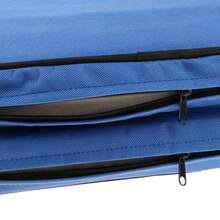 Bleachers Extra Wide With Backrest Fishing Cushion Seat For Garden Patio Camping Hiking Choose Blue - Blue - View 11