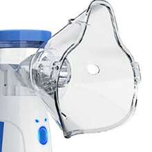 Nebulizador Portátil Ultrasónico De Mano Nebulizador De Niebla Fina Silicone Bajo Ruido Inhalador - Multicolor - Ver 8