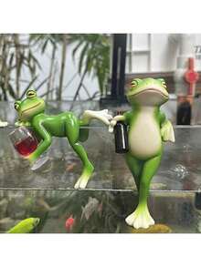 3 Tượng ếch bằng nhựa (có giá đỡ cốc) - Trang trí sân vườn độc đáo, thích hợp cho ban công, hiên nhà và chậu cây. Chất liệu nhựa bền hiện đại, thích hợp cho đám cưới, Giáng sinh, các lễ hội mùa xuân/hè/thu/đông. Không cần điện, trang trí sân vườn hình ếch, đồ trang trí hiên nhà, thiết kế ngộ nghĩnh, chế tác tinh xảo, điểm nhấn ban công, chi tiết thủ công, trang trí nhà cửa, Giáng sinh, Halloween, tượng ếch sưu tầm mùa thu. - Nhiều màu - Xem 14