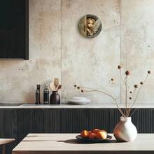 2D Enchanted Fairy Door Wall Art Wood Sign With Vibrant Eyes And Wings Peeping Fairy Wall Decor Plaque For Home, Garden, Party Decor, Fairy Garden Miniatures, Great For Room Decor! - Multicolor - View 4