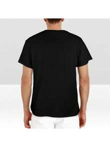 Ain'No Pastor Like One I Got-Shirt, Men'S And Women'S Four Seasons Cotton Casual Round Neck Outdoor Personality Short-Sleeved-Shirt, Men'S Summer Clothes, Slightly Elastic,% Cotton, S- - 黑色 - 查看 2