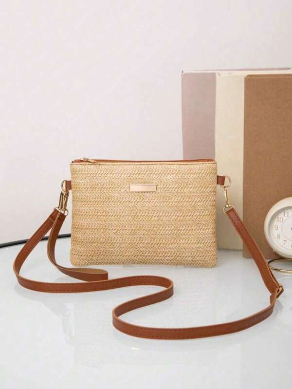 New Spring/Summer StrawWoven Women's Bag, WholesaleAll-Match Crossbody ShoulderBag,Sweet Smal Square Bag,Beach Purse,Vacation & DailyUse,Travel Must Haves,SummerStraw Beach Bag For Women,Hottest Beach Bags For Women,Fashion Summer Vacation Bag,Beach Essentials Women Bags ForVacation & Holiday, VacationEssentials,Perfect For Summer,Vacation & Beach,Newest HolidayBag