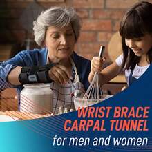 FEATOL Wrist Brace FSA HSA Eligible Hand Brace Carpal Tunnel Wrist Splint Night Support For Wom M Pain Relief Support Tdonitis Arthritis Sprain Right Hand Small Medium - Small/Medium(Packof1) - View 7