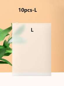 10 cái/12 cái/15 cái/20 cái/25 cái Túi đựng đồ du lịch, Túi đựng đồ di động dày PE, Túi đựng đồ trong suốt chống thấm nước dùng để phân loại quần áo - Nhiều màu - Xem 22