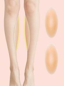 Silicone Butt Pads Thigh Shaping Inner Lining Invisible Hip Dip Filler Pads Reusable Body Shaping Lingerie Accessories Create S-Curve - Multicolor - View 5