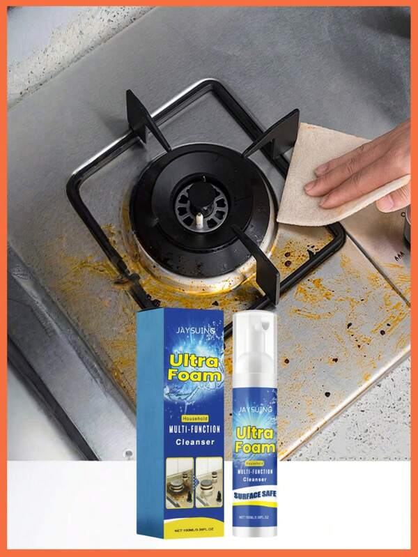 JAYSUING Multi Functional Household Cleaner Clean The Kitchen With Heavy Oil Stains And Clean The Glass