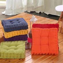 Travelwant Large Floor Pillows,Square Meditation Pillow,Microsuede Sitting Pillows Floor Cushion For Yoga Living Room Balcony Office Outdoor - Green - View 4