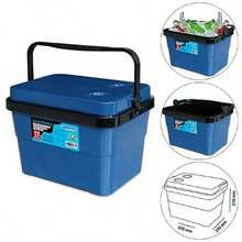 Caixa Térmica Cooler Freezer Portátil Com Alça 17 LITROS Arqplast - Azul - Visão 2