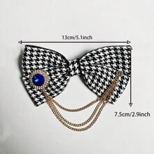 2 Peças Laço Estilo de Negócios e Campus Feito à Mão de Moda Feminina, Broche, Adequado para Moda Diária, Ocasiões de Negócios, Eventos, Recepção, Cosplay e Mais