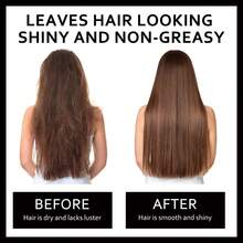 EELHOE Amino Acid Hair Spray Wash Free Hair Shiny Fluffy Dry Nourishing Moisturizing Repair Damaged Split Ends Anti Frizz Hair Brighting Gloss Care Product - Black - View 11