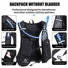 Running Vest Backpack(Only Backpack Without Bladder), Camel Hydration Vest Backpack, Water Backpack, Reflective Vest For Men And Women, Running Vest Phone Holder ,Fashionable Portable Cycling Hydrating Backpack With Multi Compartments.Unisex Practical Gym Bag.Fitness Training Bag. Multifunction Running Bag.Bicycle Bag With Multi Pockets