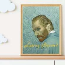 1pc Vincent Van Gogh-Style Portrait In Oil Painting Prints Canvas Painting " Van Gogh Portrait In Oil - Painting Style " Decor For Bedroom ,Living Room ,Office Room ,Wall Decor