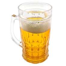 YUFake Beer Mug 450ml Creative Double Mezzanine Doublelayer Frozen Beer Mug Extra Large Capacity Durable Home Decoration Accessories Wine TumblersYU - 透明度 - 查看 6