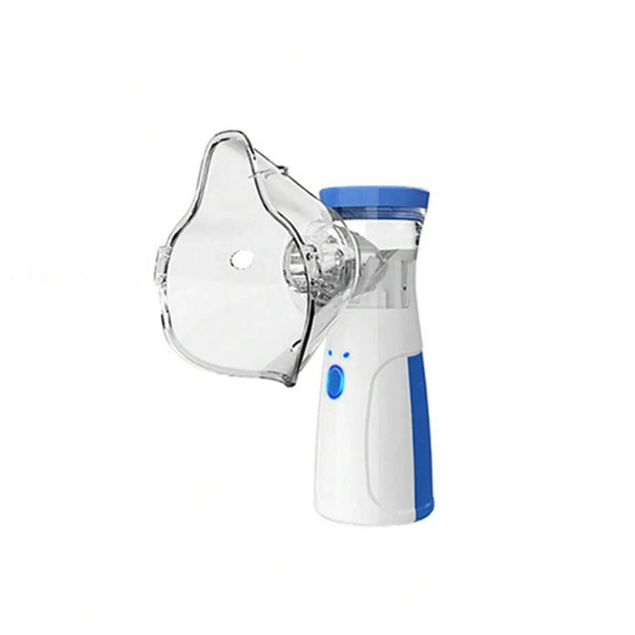 Nebulizador Portátil Ultrasónico De Mano Nebulizador De Niebla Fina Silicone Bajo Ruido Inhalador - Multicolor - Ver 1