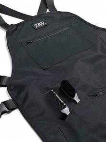 Professional Apron, Barber Apron, Hair Stylist Apron, Tools Apron, Women/Men (Black) - Multicolor - View 2