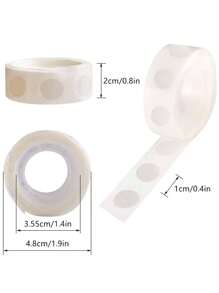 400pcs Easy-Peel Double-Sided Adhesive Dots For Secure Crafts & Wedding Decor, Removable & Versatile