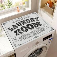 1 件优质防滑橡胶垫，适用于洗衣机和烘干机 - 防水、易清洁、厨房和洗衣房顶部保护垫 - 23.6x19.6 英寸，多种颜色可选 - 彩色 - 查看 7