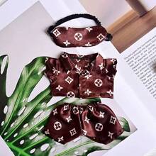 Plush Doll Clothes Only, 17cm LABOBO Figurine Sleepwear Accessories - Multicolor - View 3