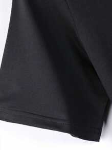 3 Stücke Herren Lässig Sportanzug, atmungsaktives, weiches, anliegendes Shirt mit Buchstabenaufdruck, Rundhalsausschnitt, Kurzarm, Mischung aus Polyester und Elastan, maschinenwaschbar, leicht und lässig, ideal für den täglichen Sommertragen der Herren, hervorragend für Outdoor-Aktivitäten, Reisen und Entspannung, perfektes Geschenk für Ehemann oder Freund