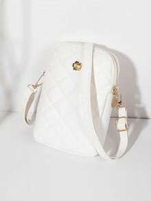 Women's Mini Shoulder Mobile Phone Ringer Shoulder Bags For Women Small Square Purses And Handbags Summer Wallet Purse Wallet - White - View 1