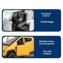 1 buc. Model SUV off-road din metal turnat sub presiune, material caroserie din aliaj de zinc, turnare sub presiune, detaliere realistă. Uși care se deschid, manopera rafinată, construcție robustă, potrivit pentru colecționare, cadouri de ziua de naștere, decor de birou, accesorii auto, cadouri de sărbători.