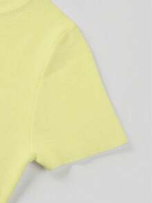 FOR BEAUTY 女士春夏新款针织上衣，休闲简约，时尚百搭，适合通勤和日常穿着，搭配黄色短袖金属纽扣开衫，新年快乐！ - 嫩王 - 查看 8