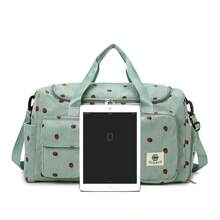 Large Capacity Mother-Child Bags Set, Fashionable Corduroy Women's Crossbody Shoulder Bags, Student Dorm Bag, Training Bag, Travel Luggage Bag, Overnight Bag, Men's Flight Bag, Vacation Bag, Gym Bag Bag For School School Accessories School Stuff