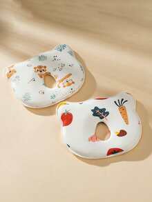 1pc Newborn Baby Bear-Shaped Shaping Pillow, Soft And Skin-Friendly.